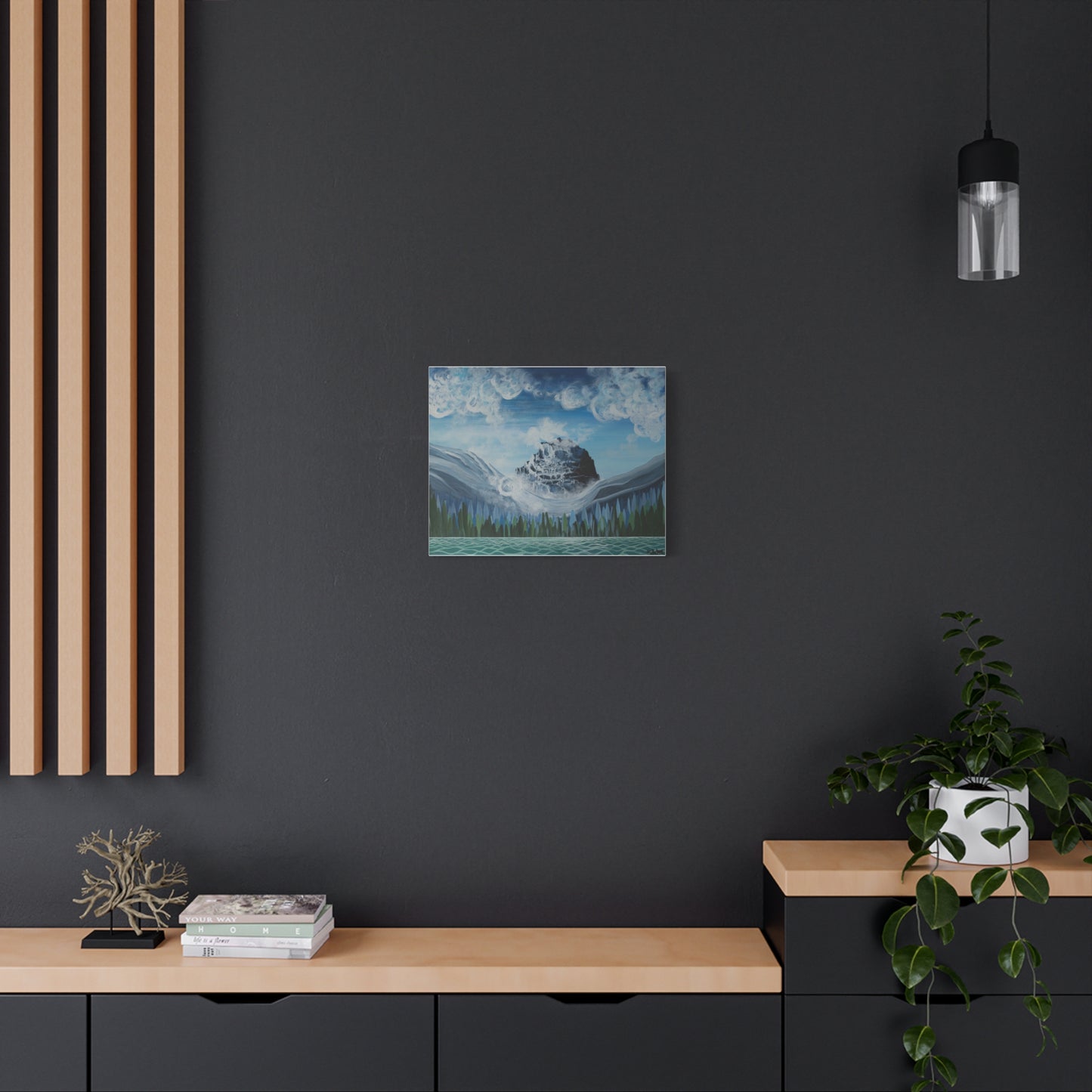 "Near Jasper" on Matte Canvas